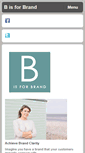 Mobile Screenshot of bisforbrand.com